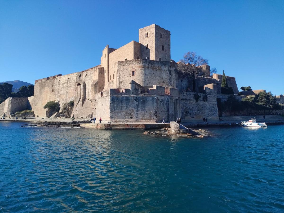 La Perle De Collioure A 100 Metres De La Plage De Sable Fin Avec Piscine Et Parking Exterior photo